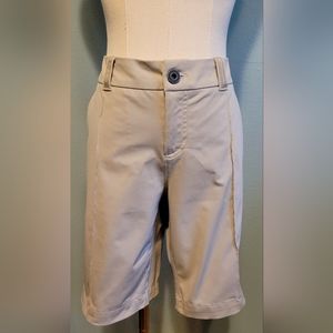 LULULEMON ATHLETIC KHAKI SHORTS SZ 10